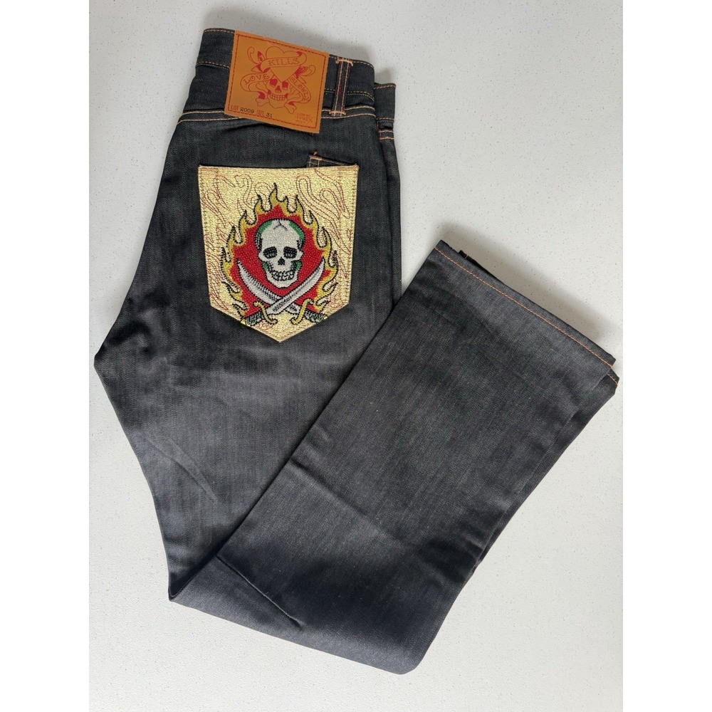 ED HARDY MEN'S JEANS - Picture 6 of 11